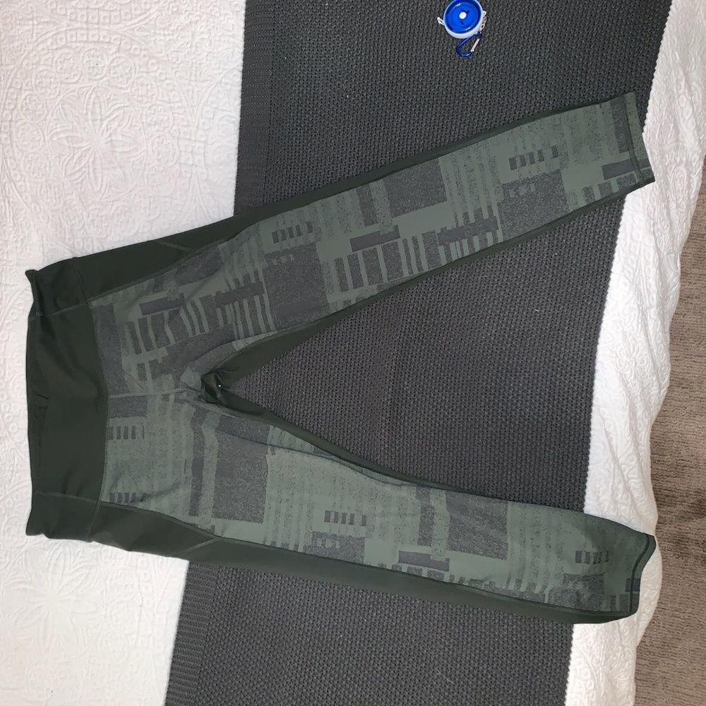 Army Green Under Armour Leggings